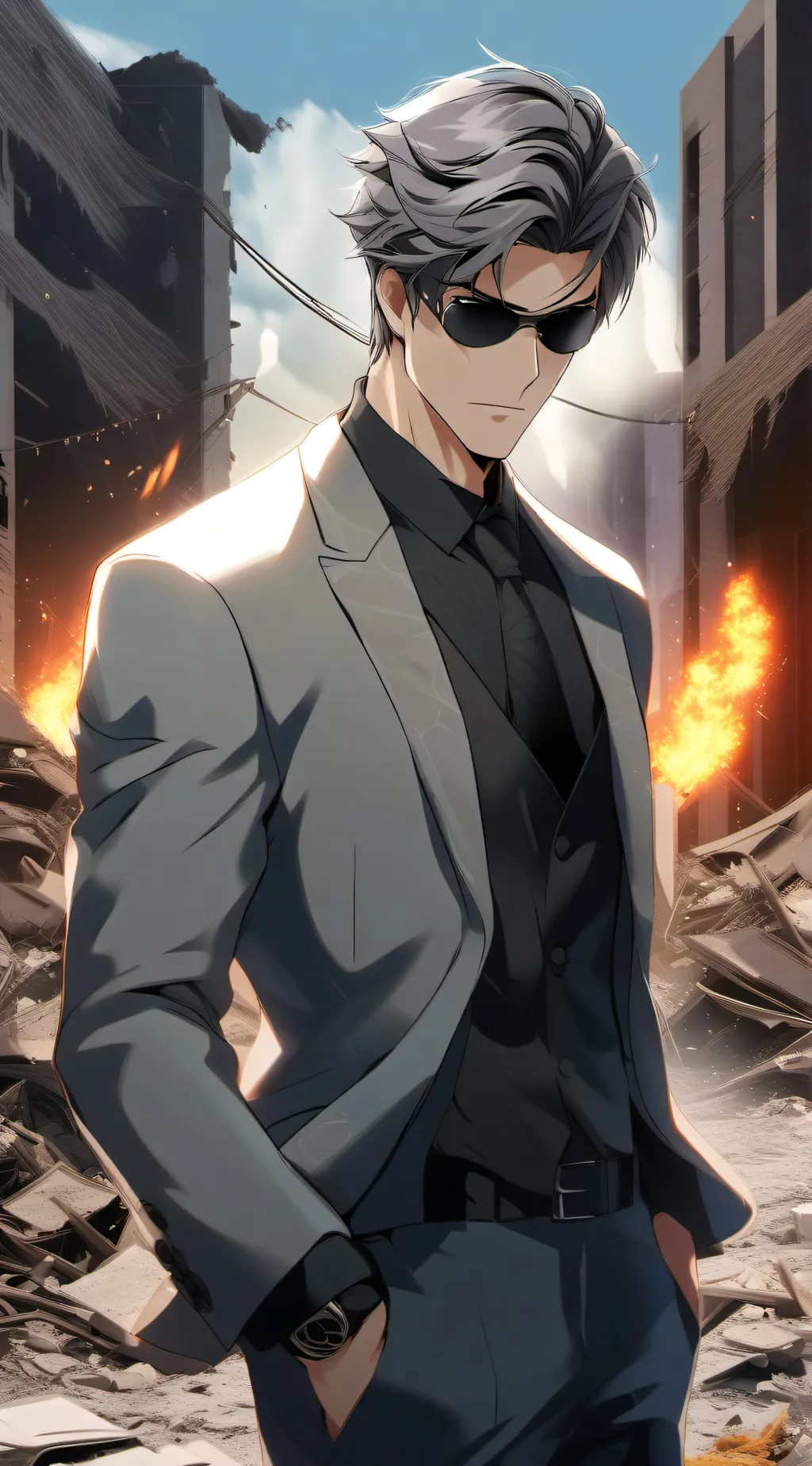 ai character: Nicolas  background