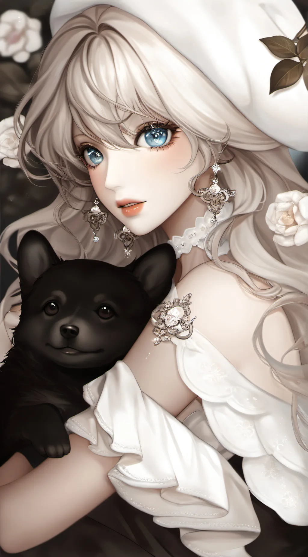 ai character: angela background