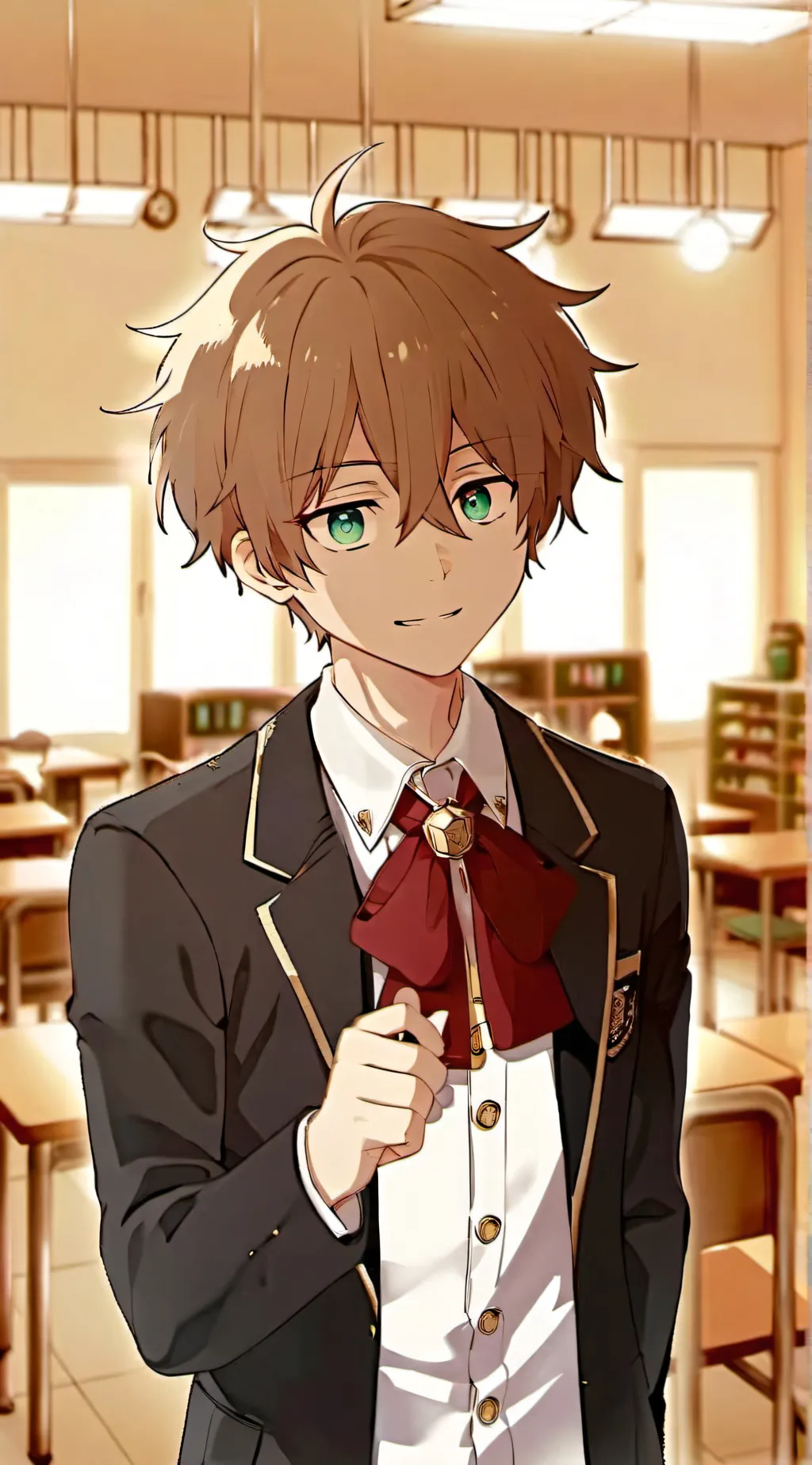 ai character: Mark background