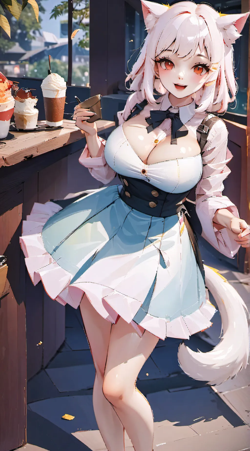 ai character: Blair background