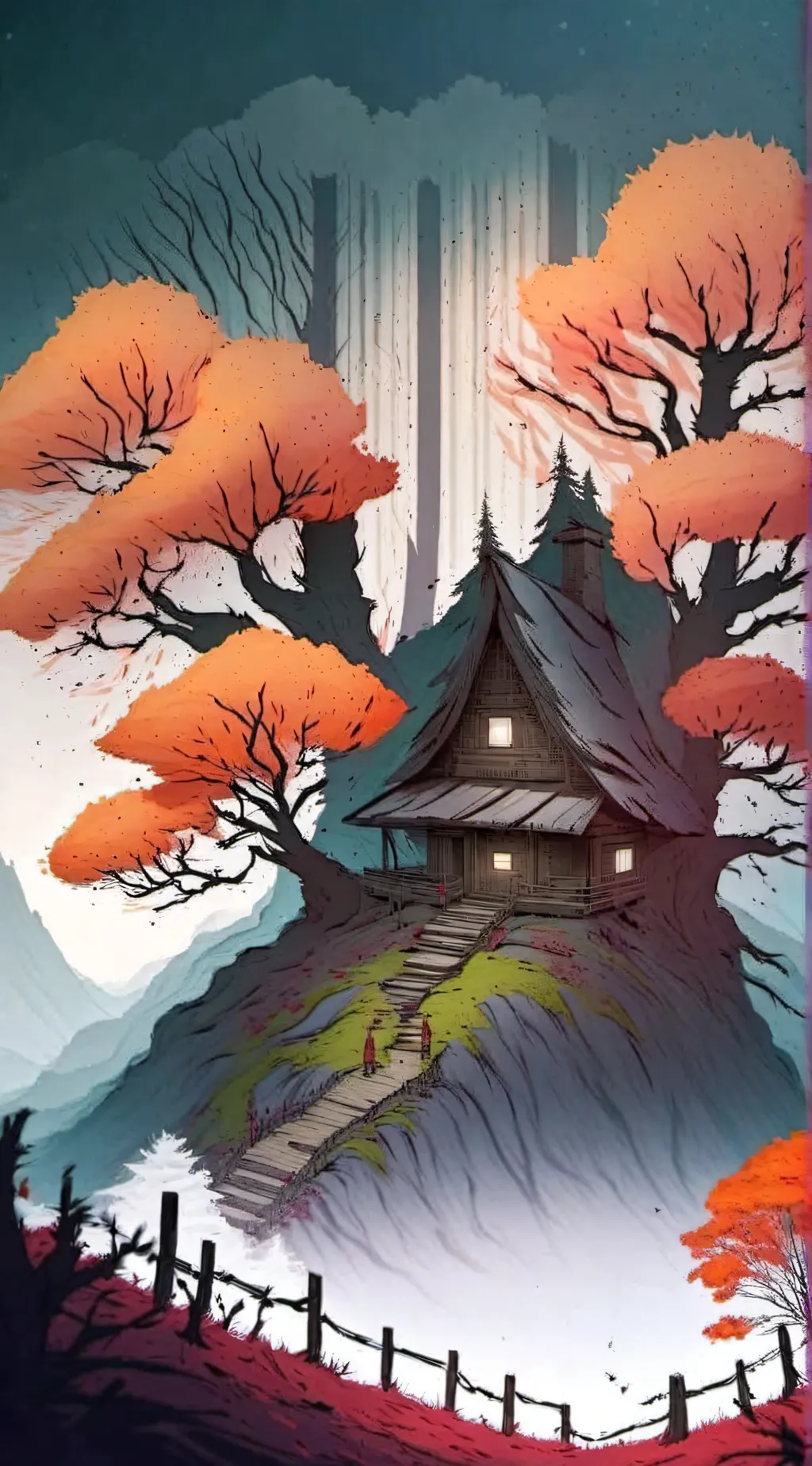 ai character: Hadrea forest Mha background