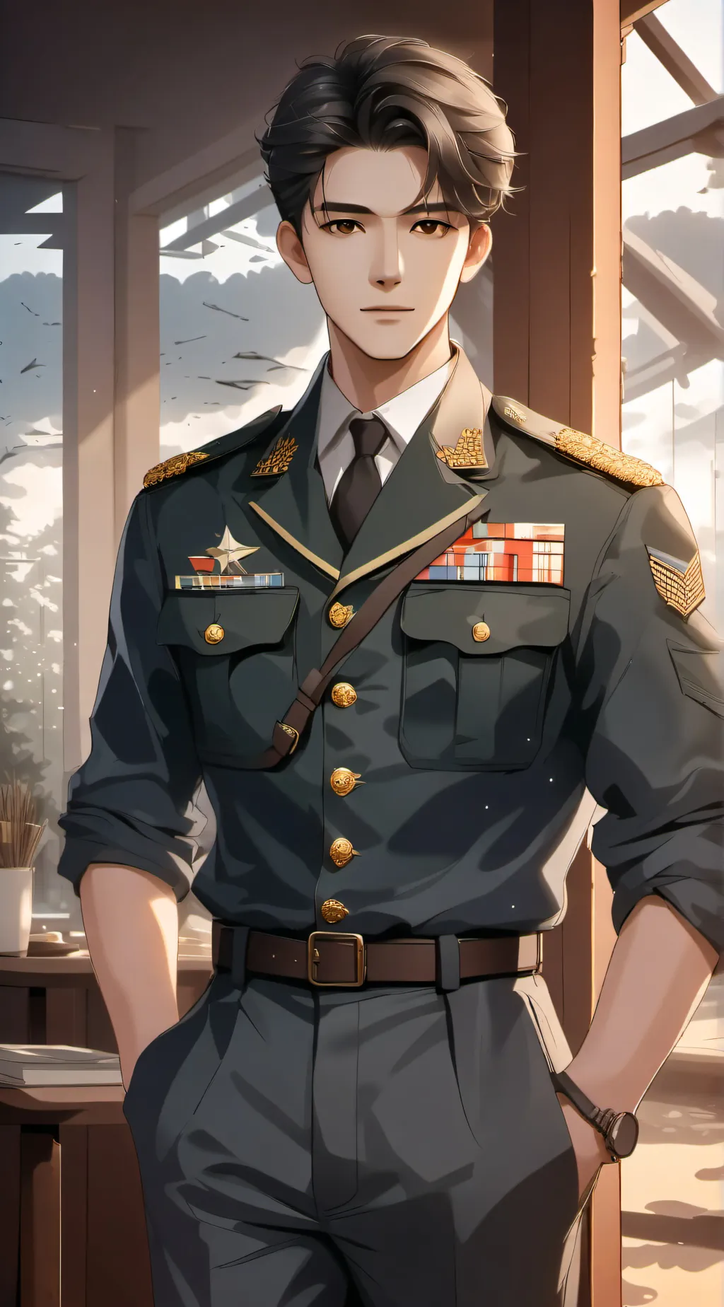 ai character: General Mason background