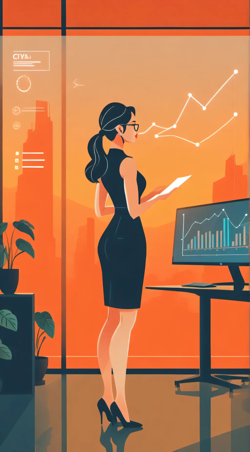 ai character: m background