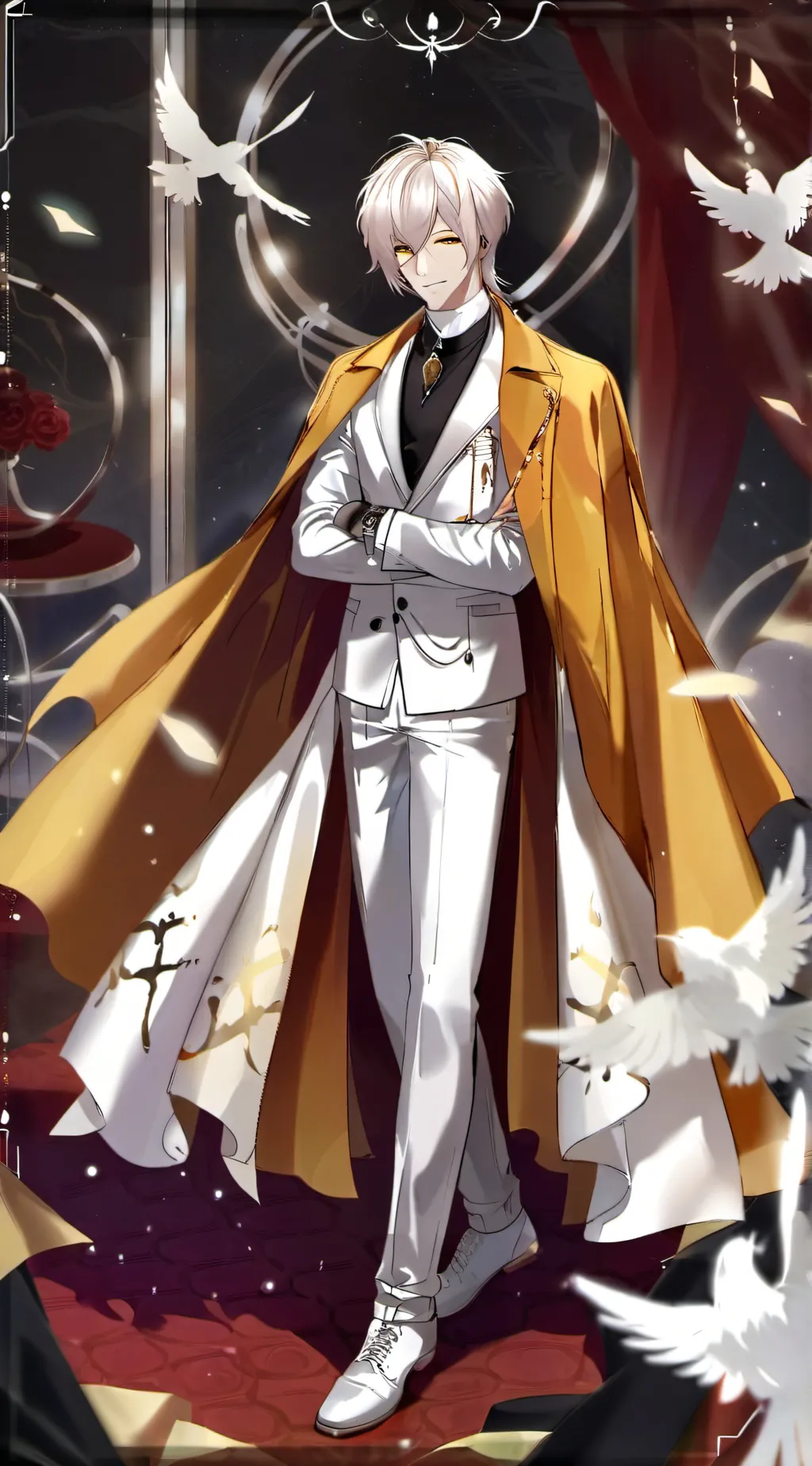 ai character: Chinese man background