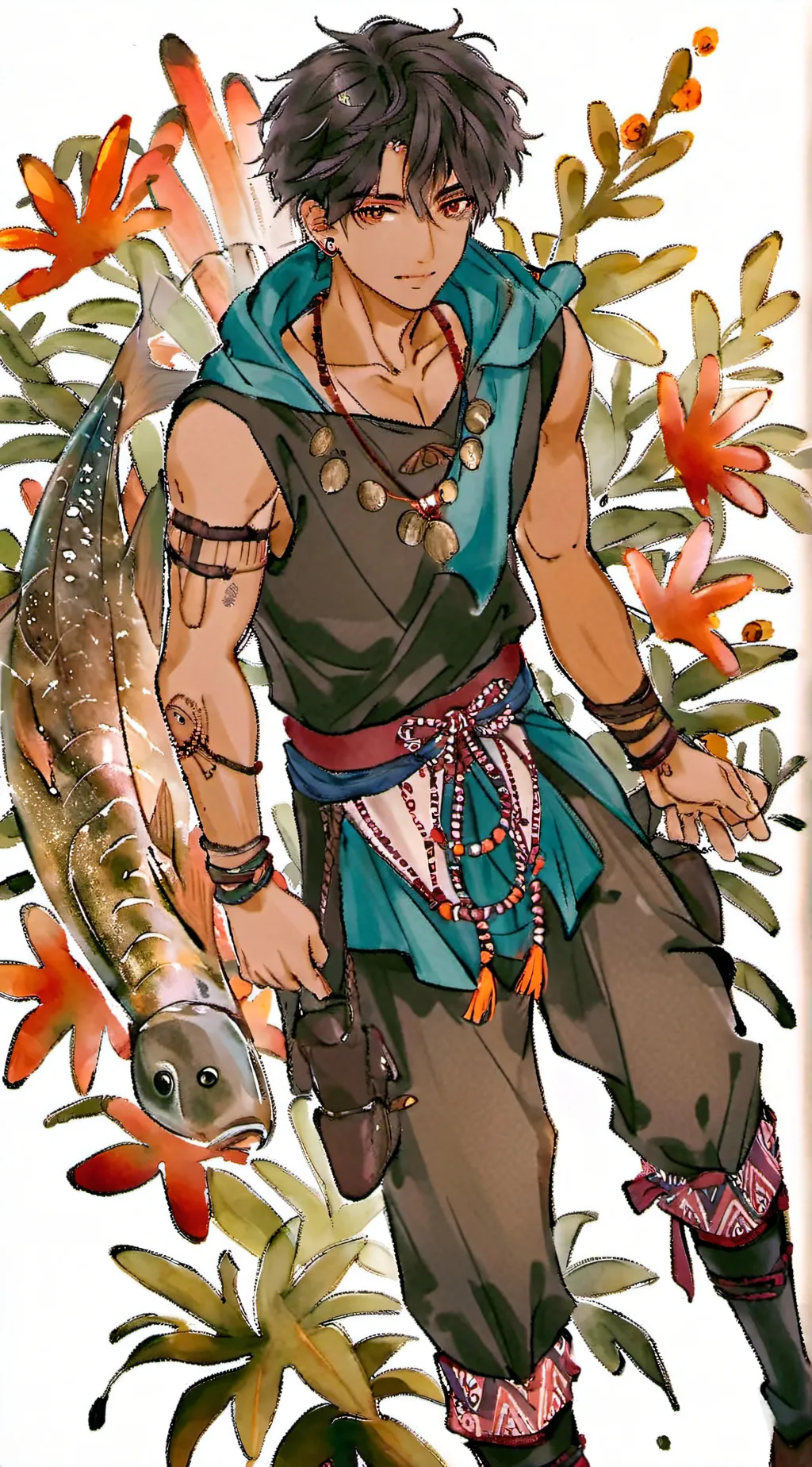 ai character: carl background