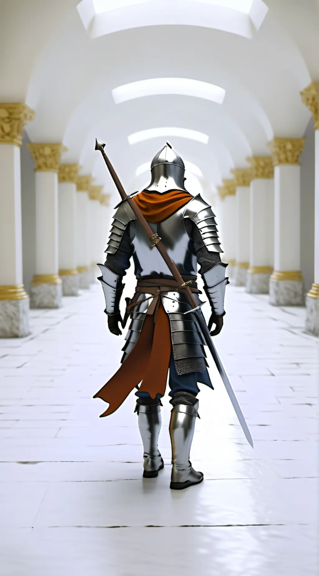 ai character: Knight Trial(101) background