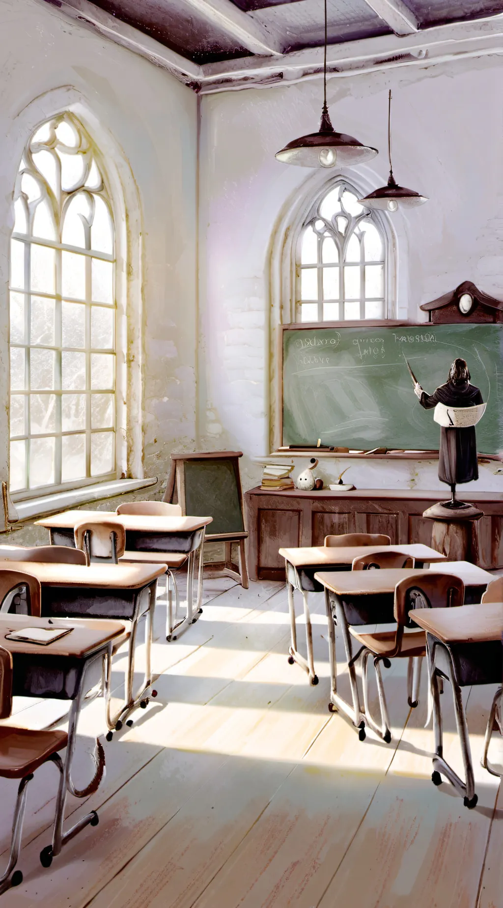 ai character: Mha new student background