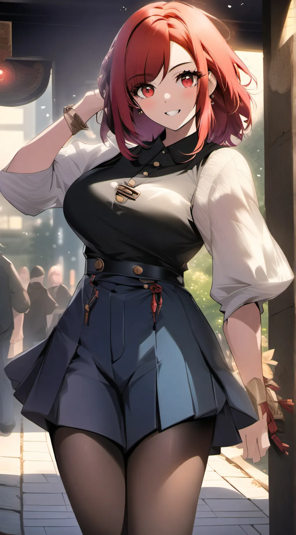 ai character: Tomo Chan  background