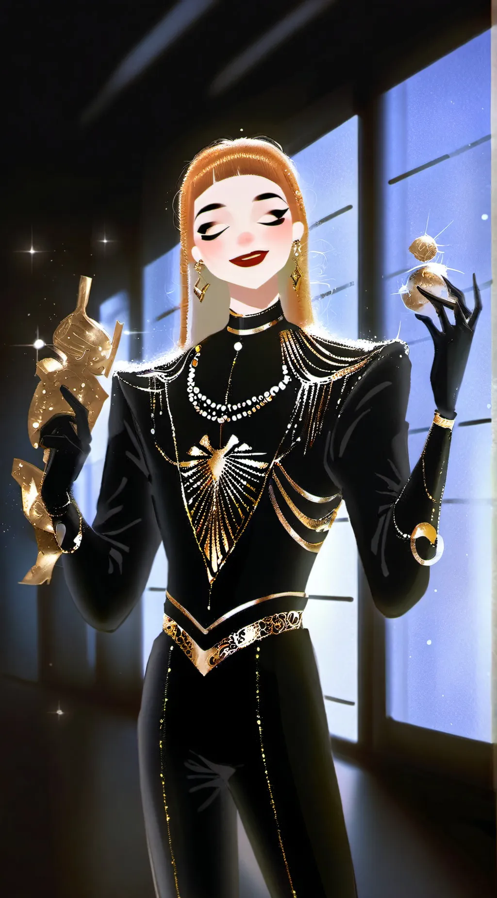 ai character: Addieson background