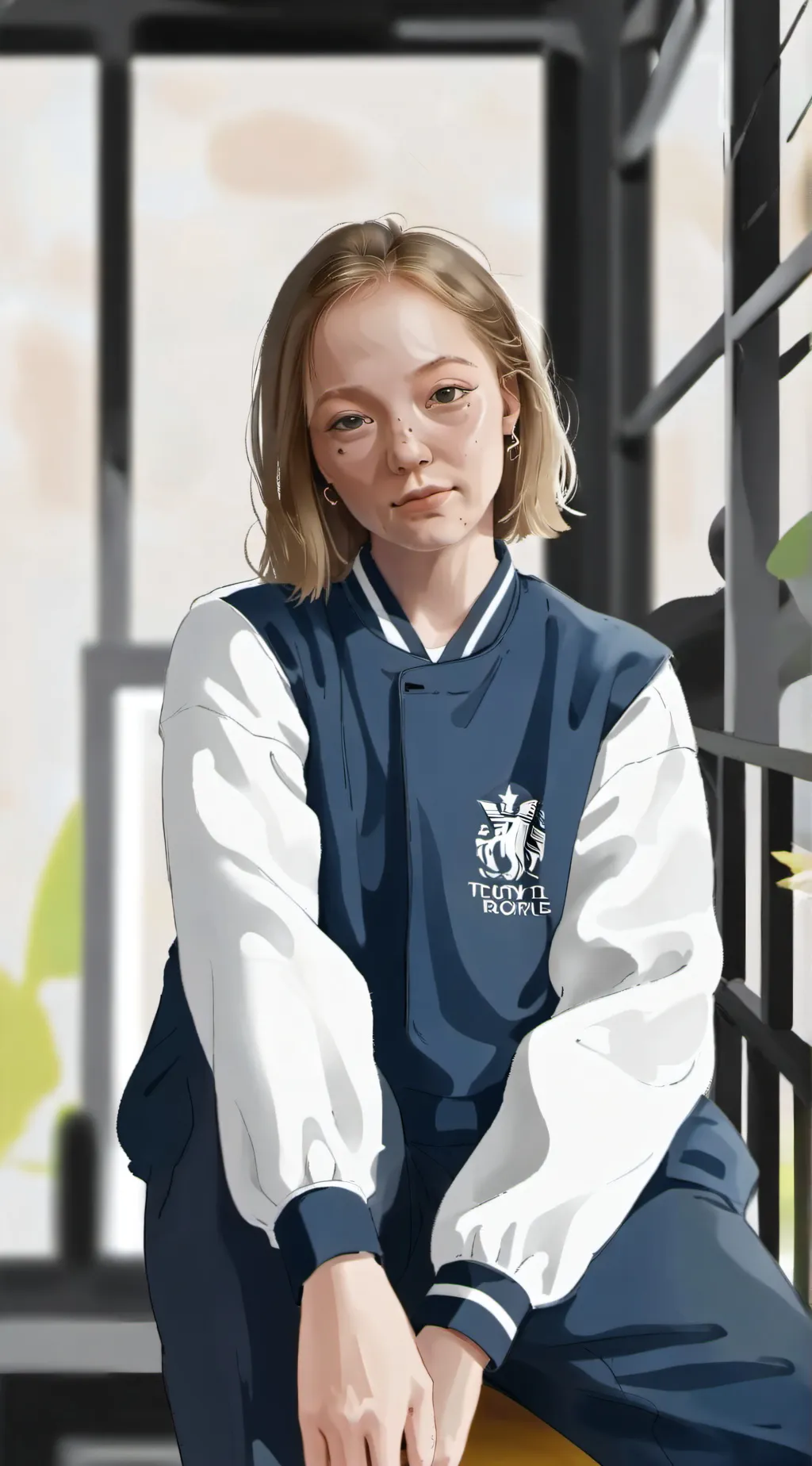 ai character: stella background