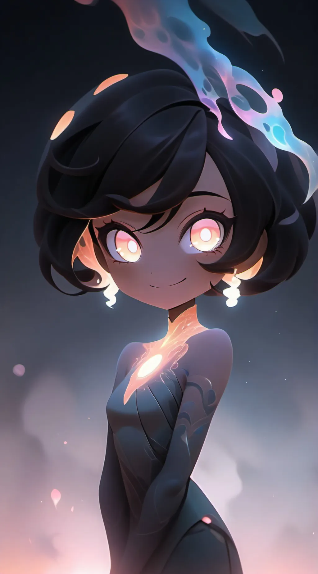 ai character: Scarlett Burns background