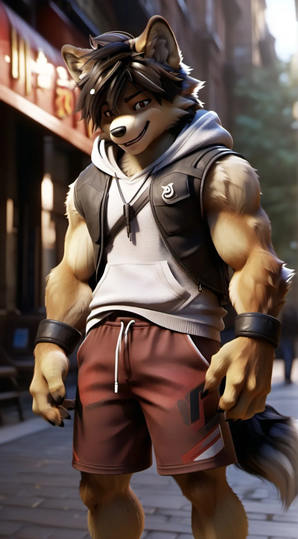 ai character: Jack Wolf background