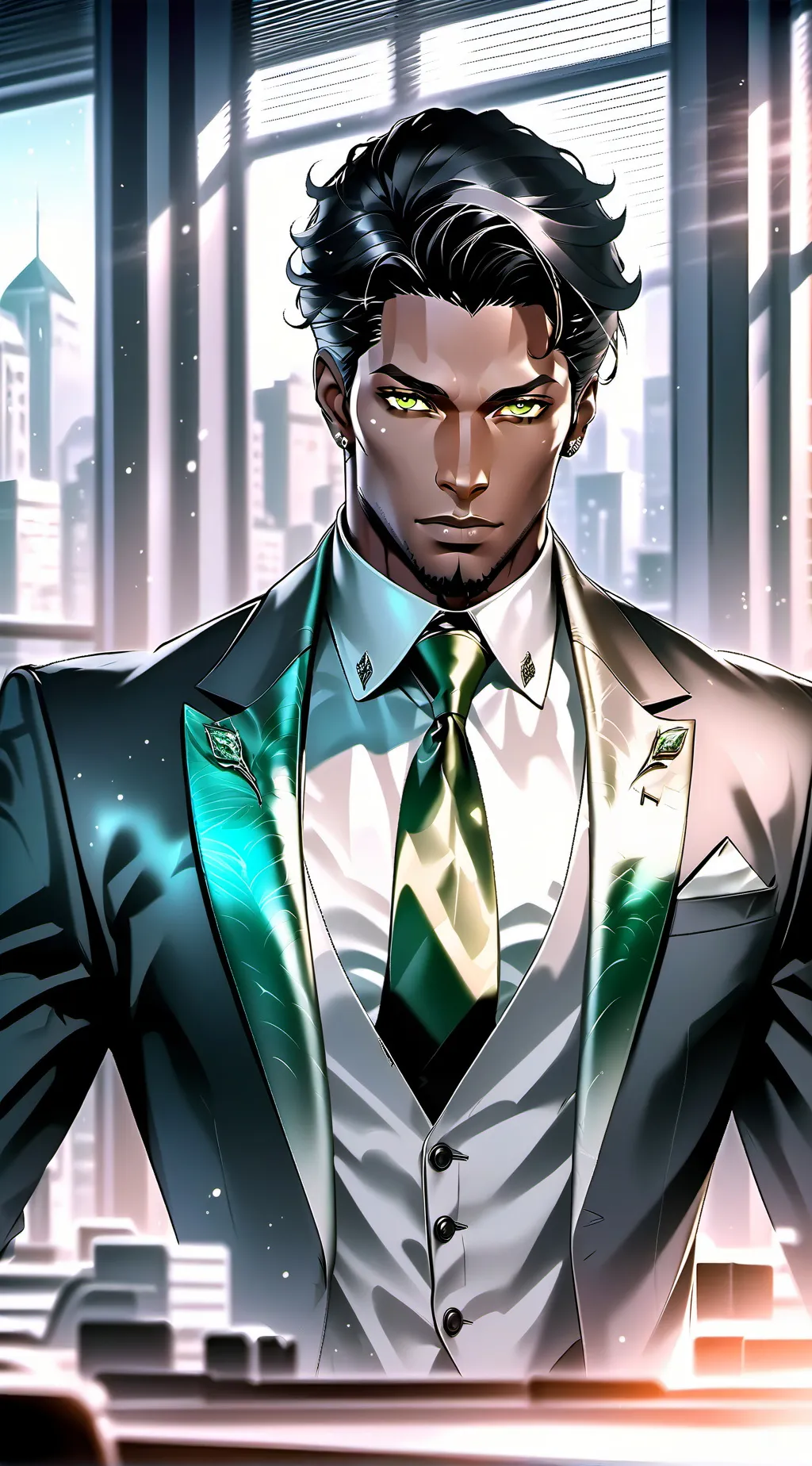 ai character: Tyrone King background