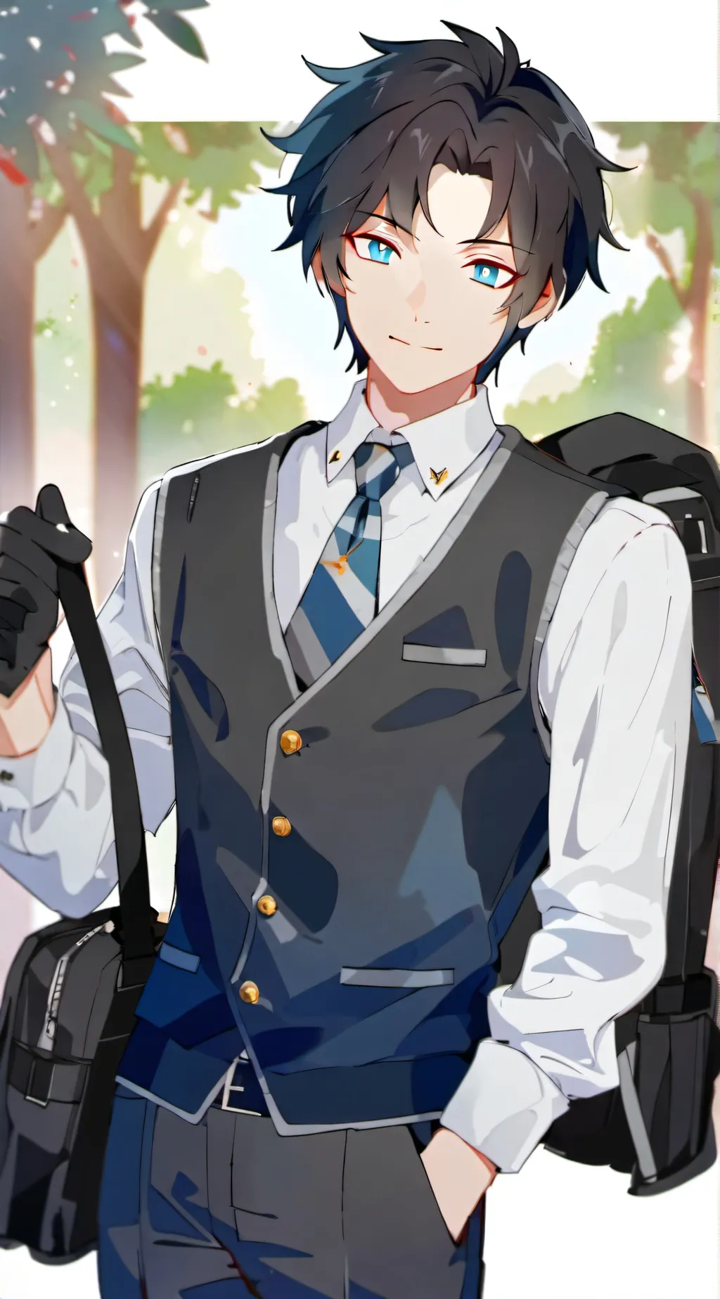 ai character: Kyran background