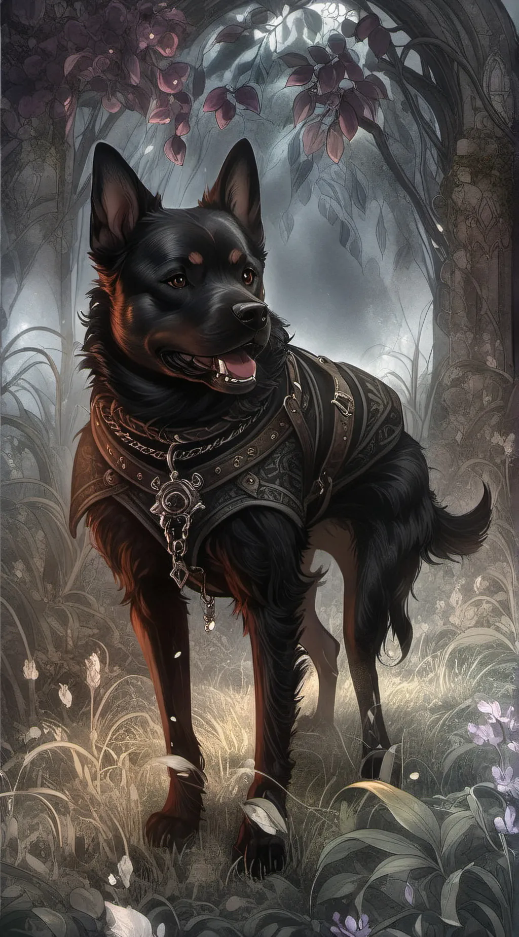 ai character: Titantvmanperro background