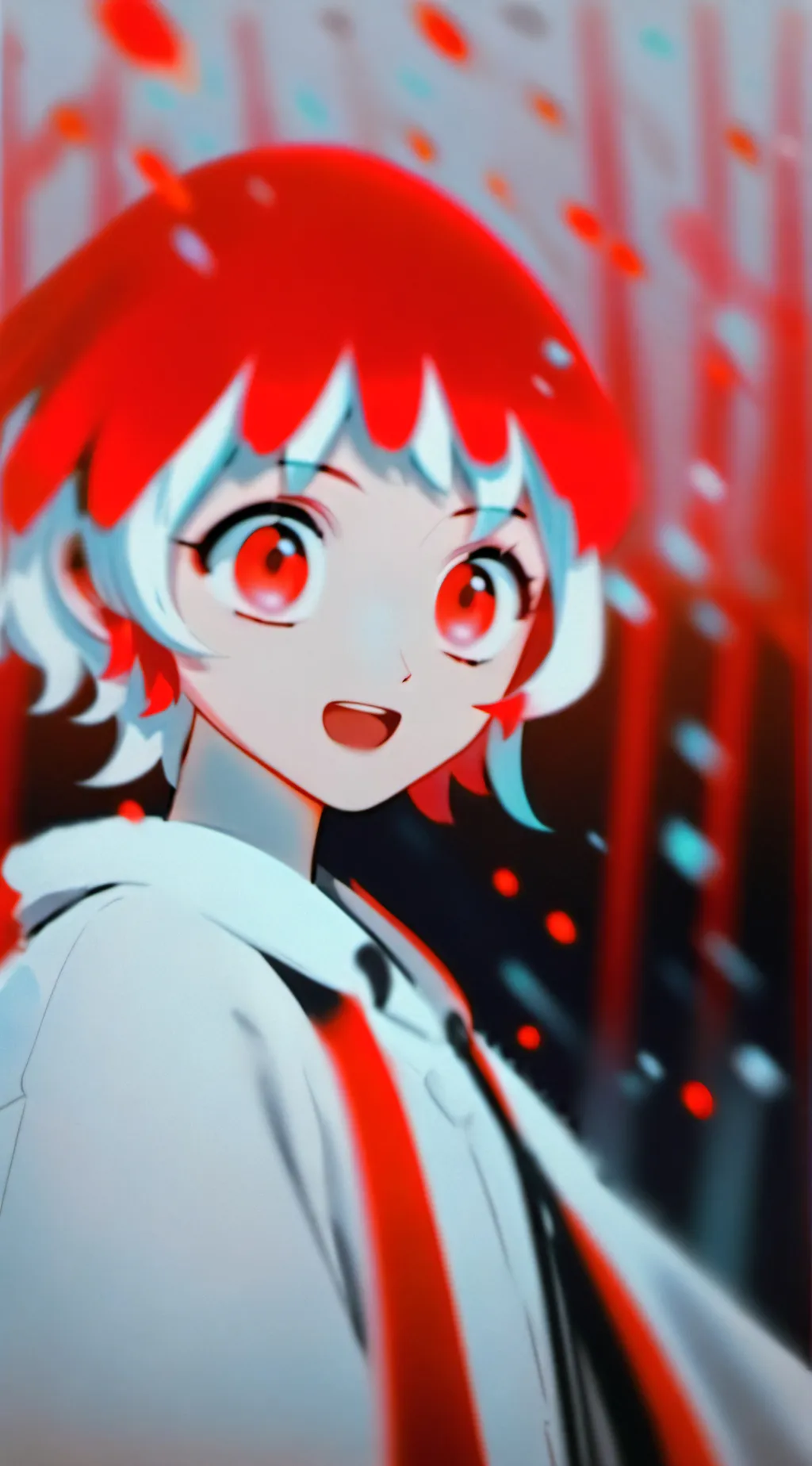 ai character: red chan yt background