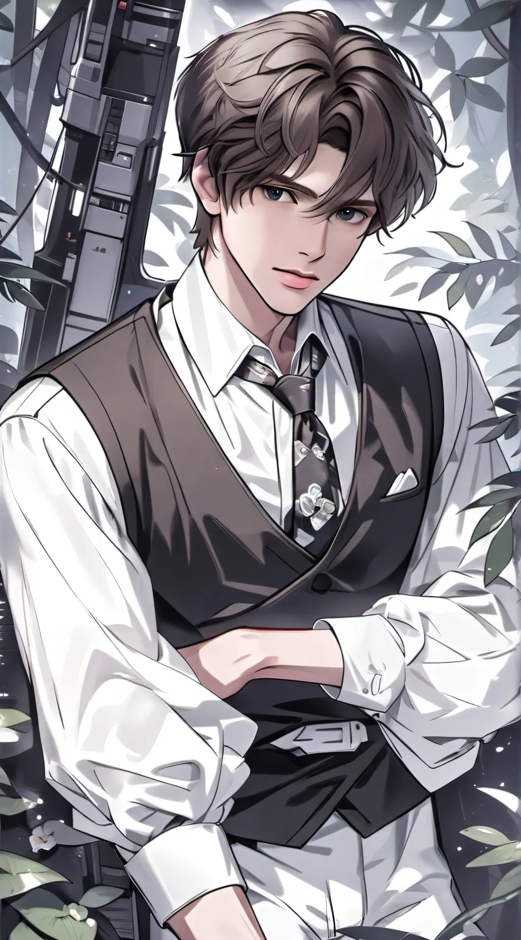 ai character: Han solo  background