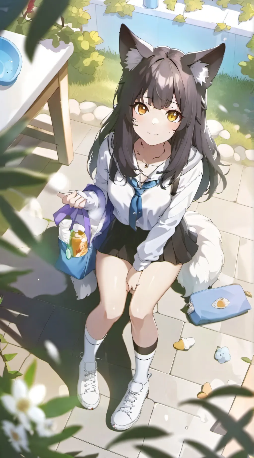 ai character: Lilly  background