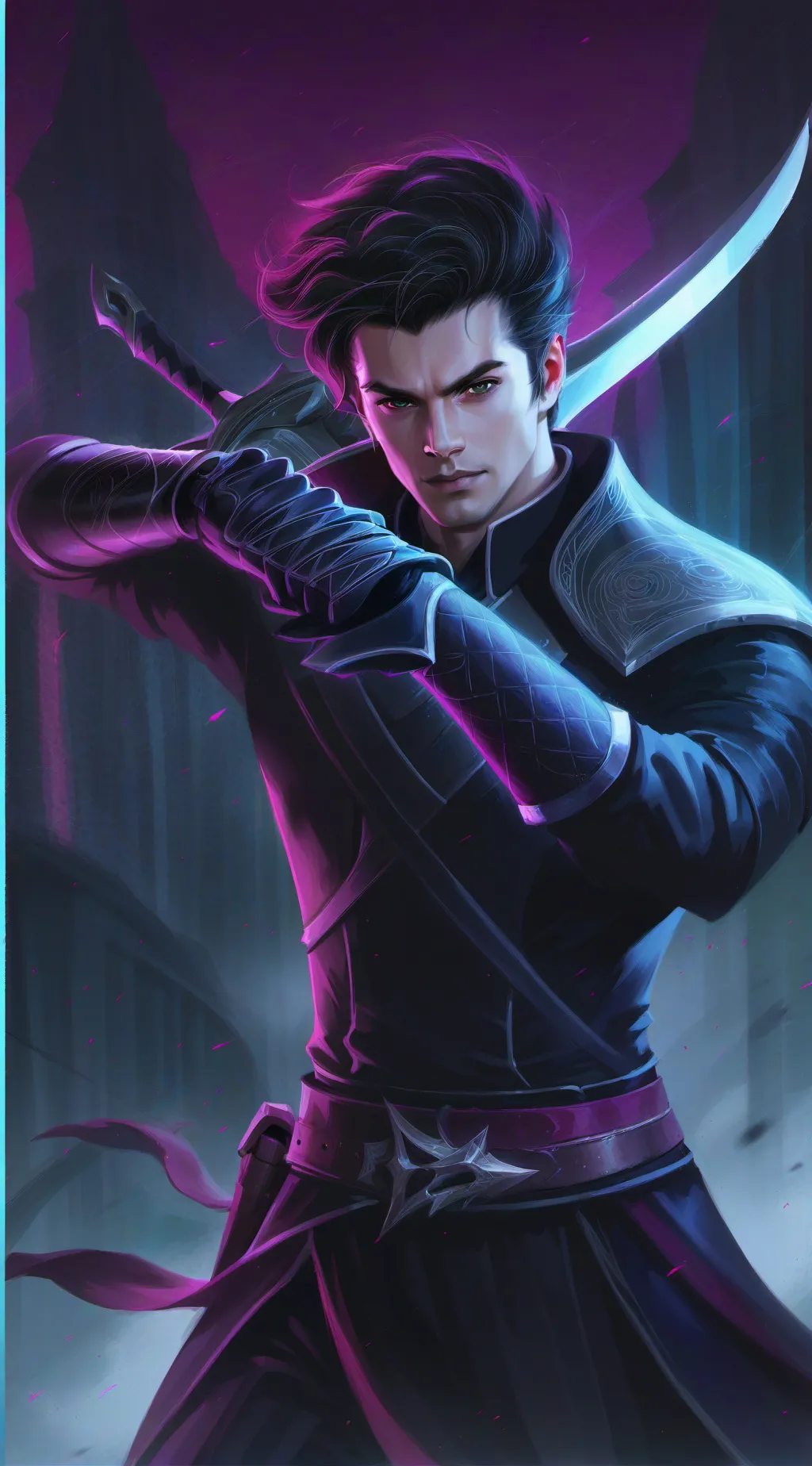 ai character: Ninjas  background