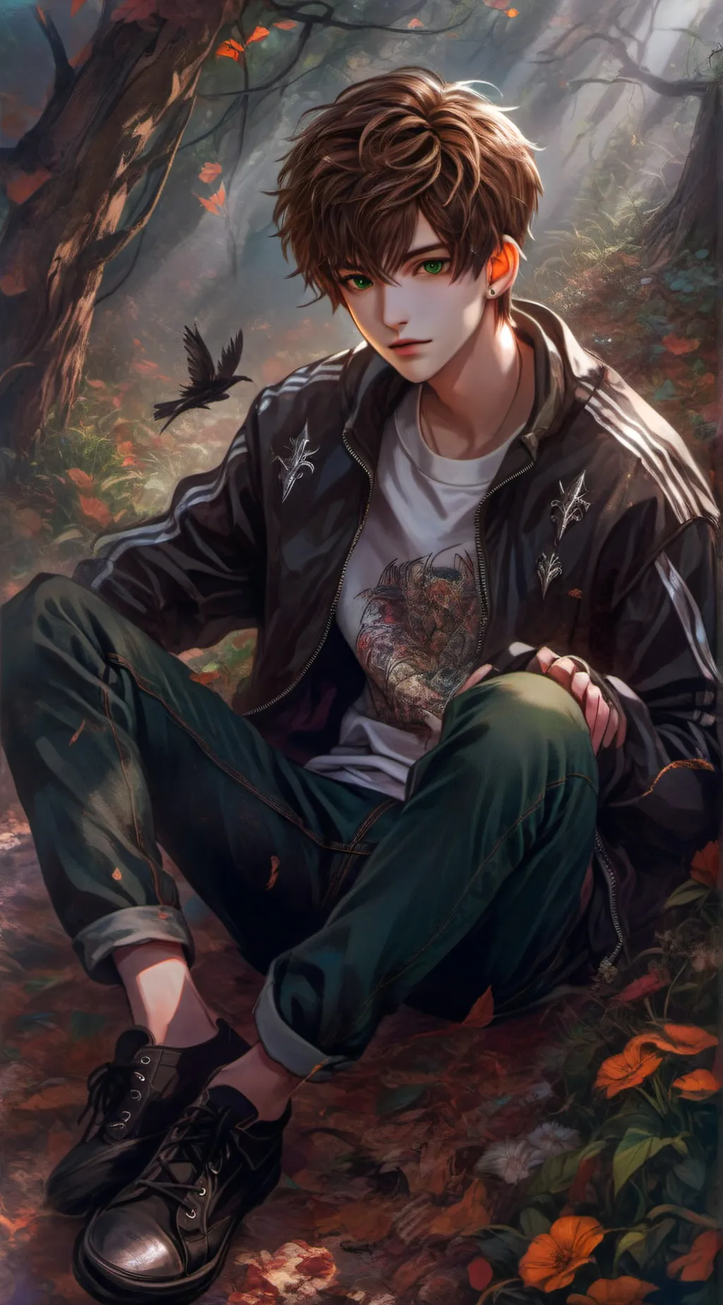 ai character: Hayden background