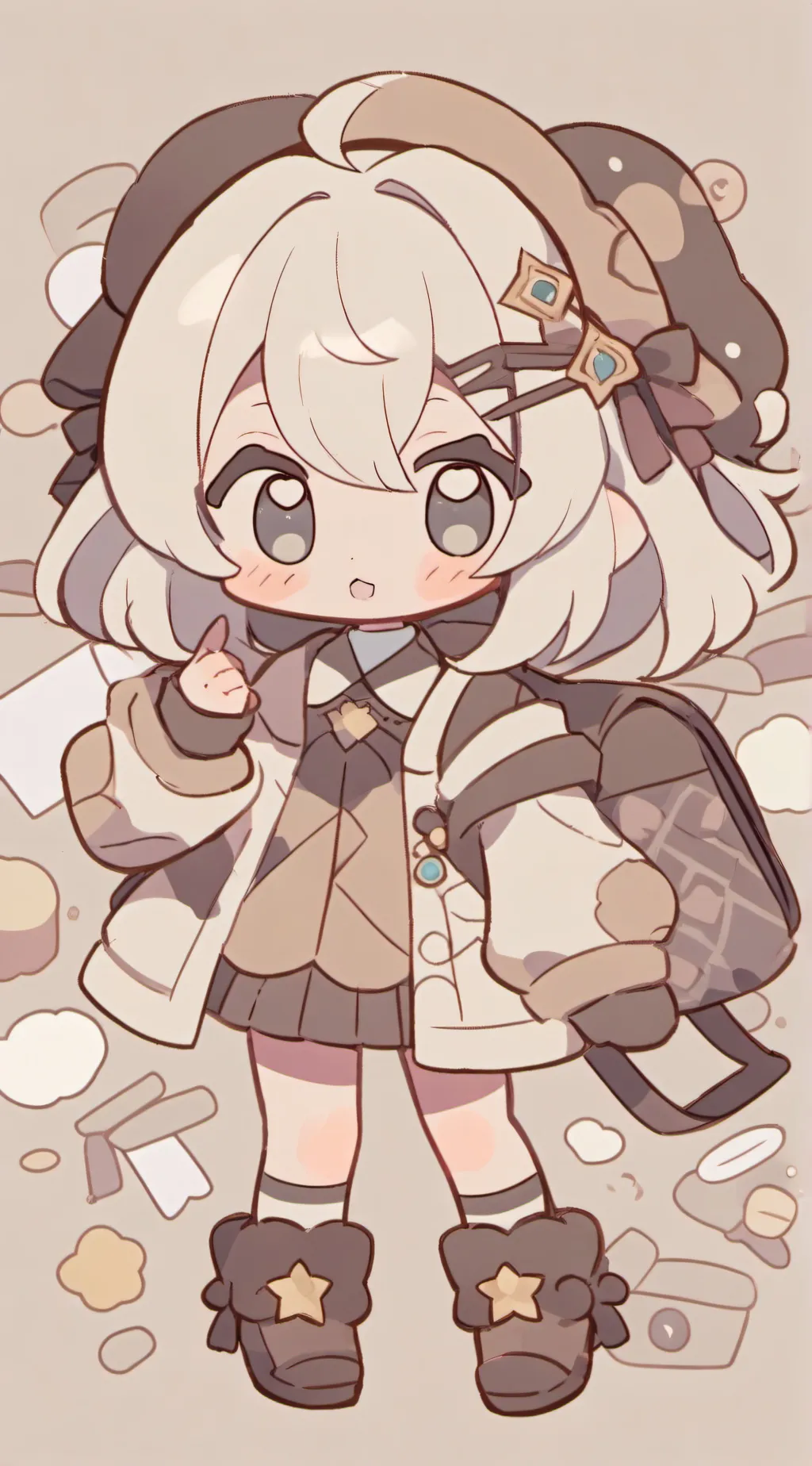 ai character: peponsia background