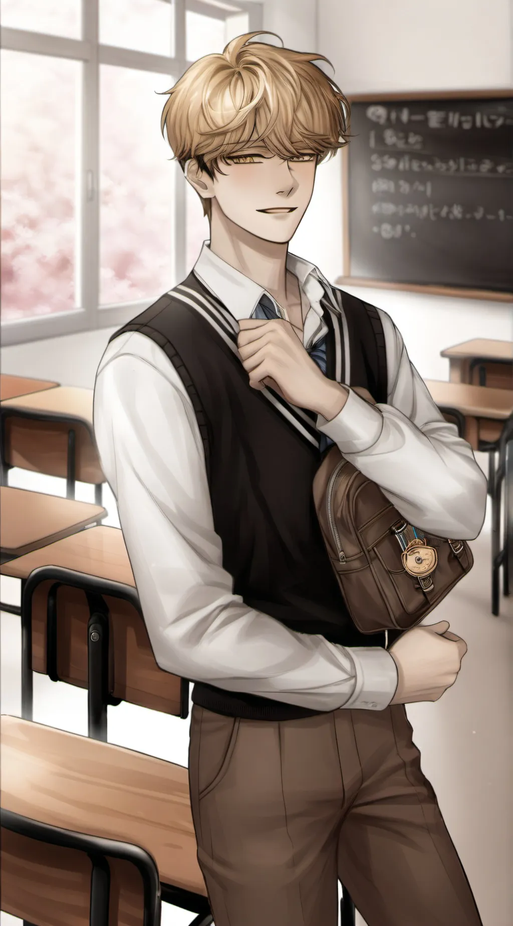 ai character: Miya naoyuki background