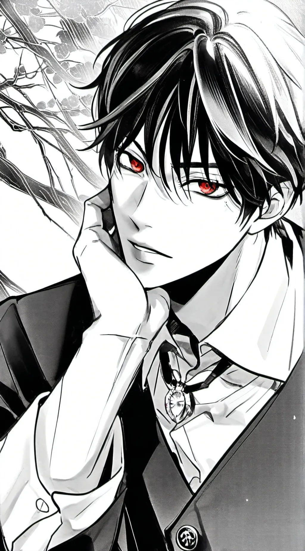 ai character: •★Axel★• background