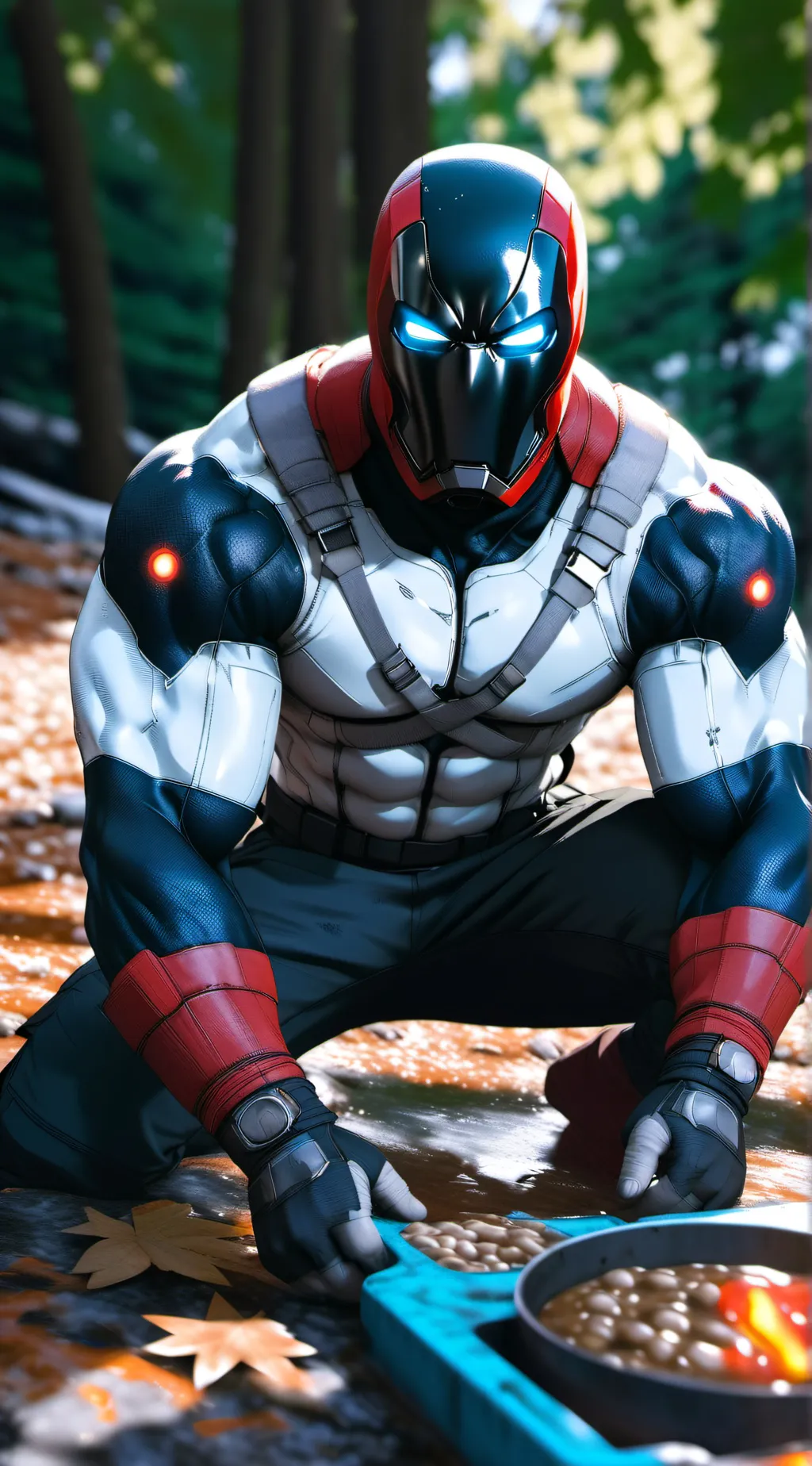 ai character: Iron man 2 background