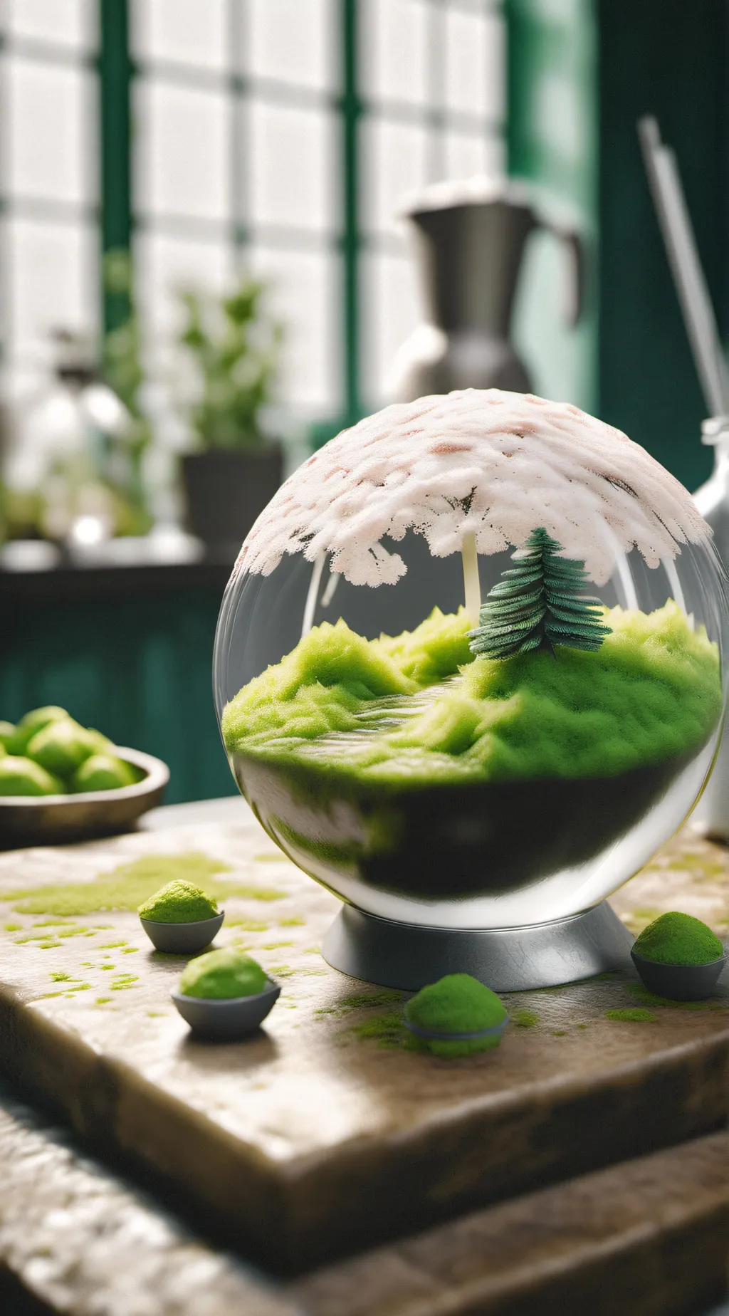 ai character: inicial background