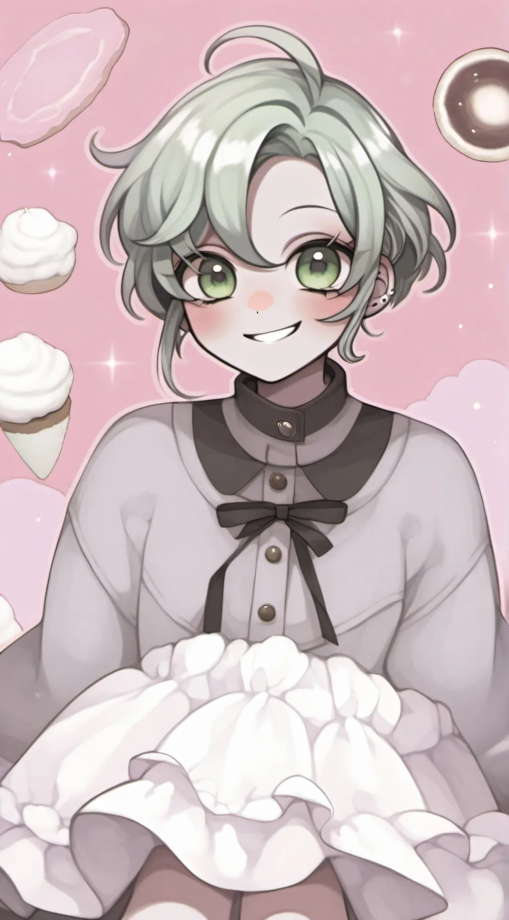 ai character: mha rain background