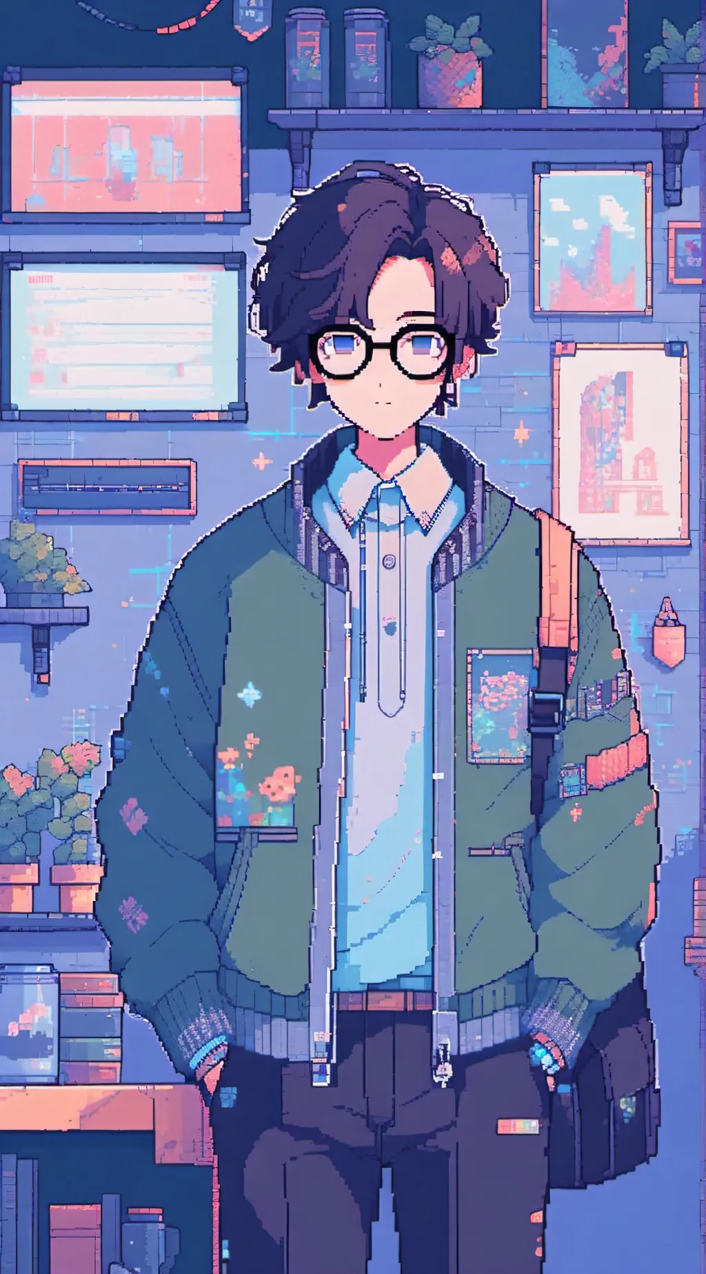 ai character: gabe background