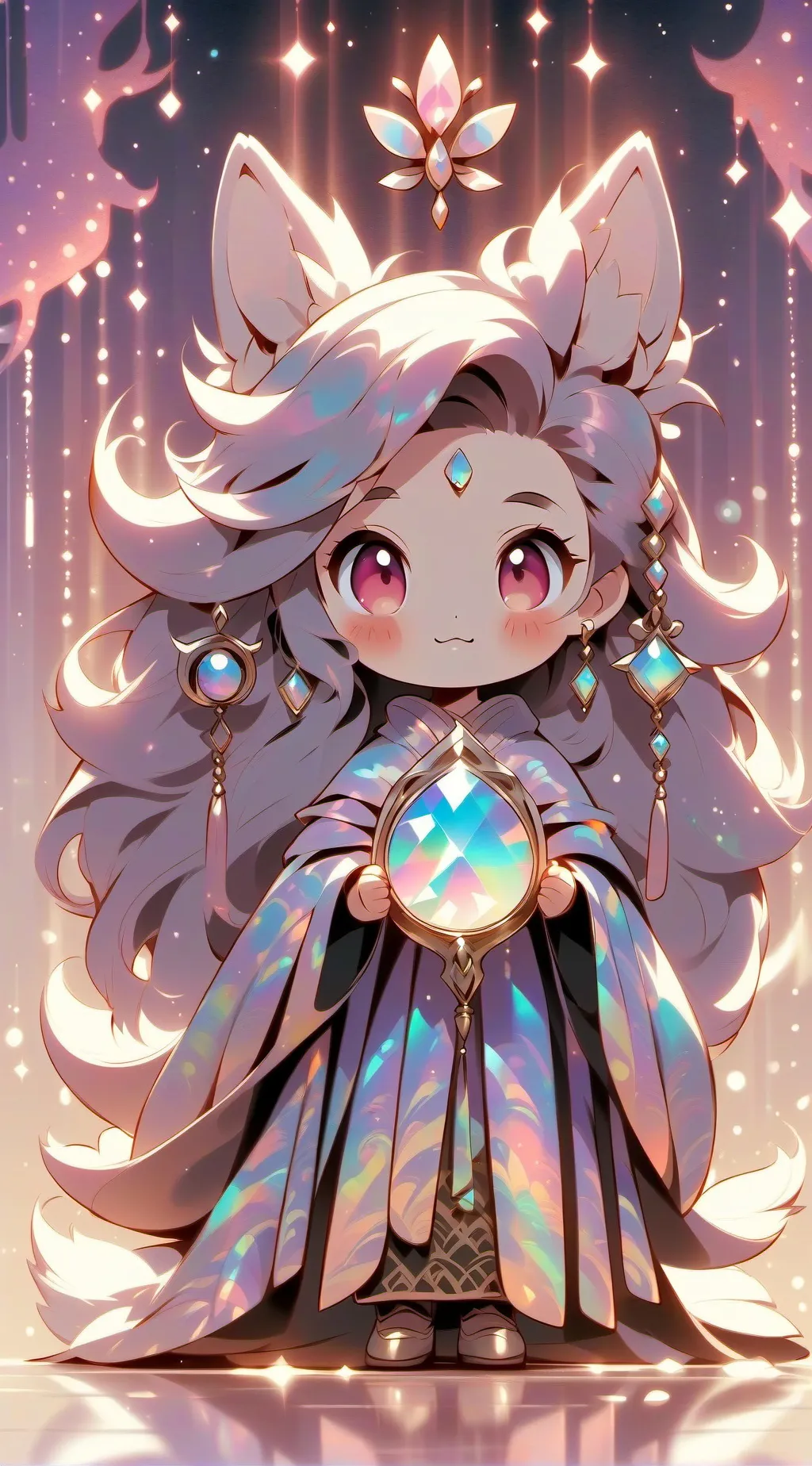 ai character: HH in your house background