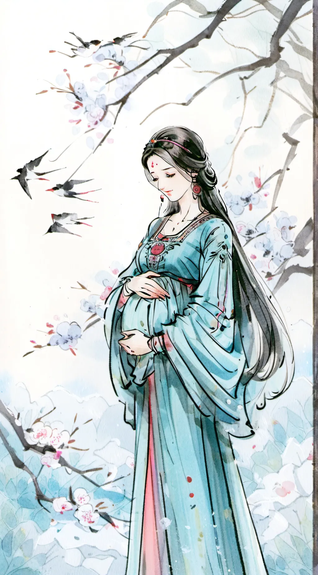 ai character: Helpless Women background