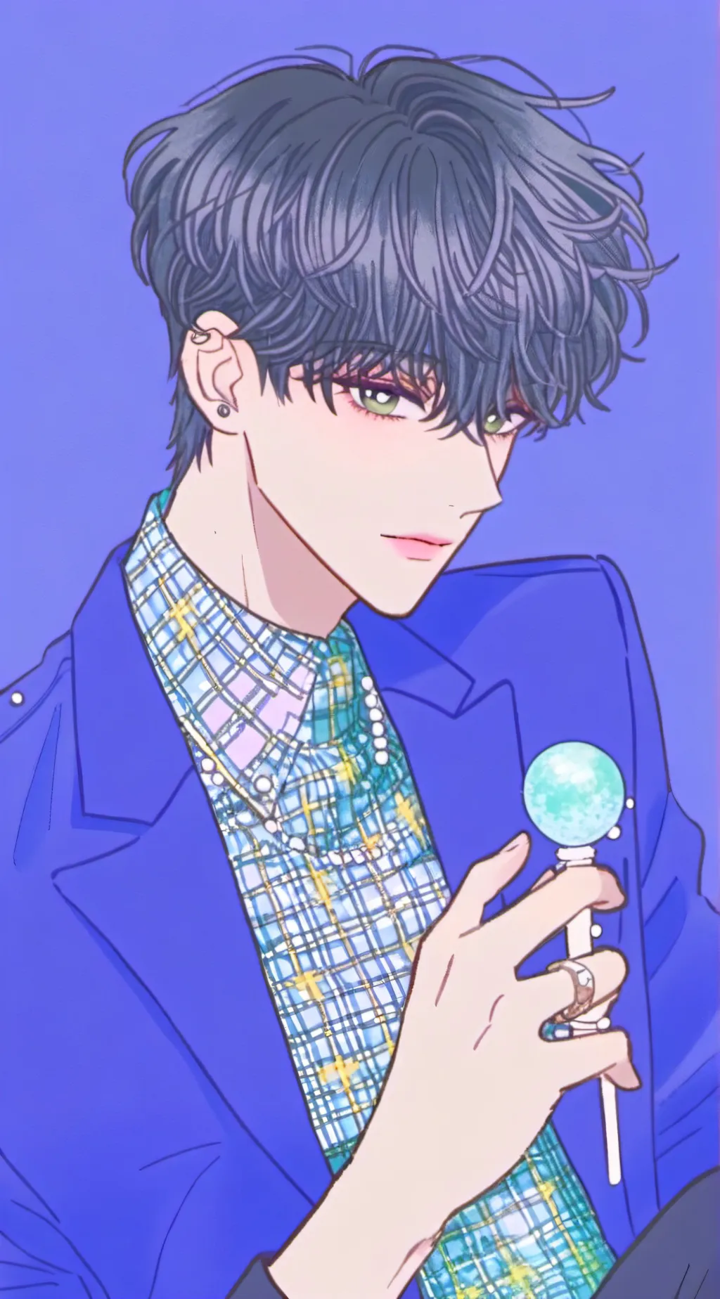 ai character: Idk what to name  background