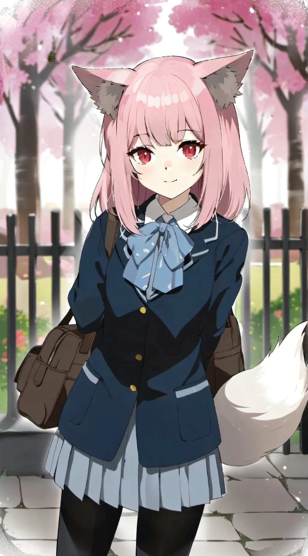 ai character: rose background