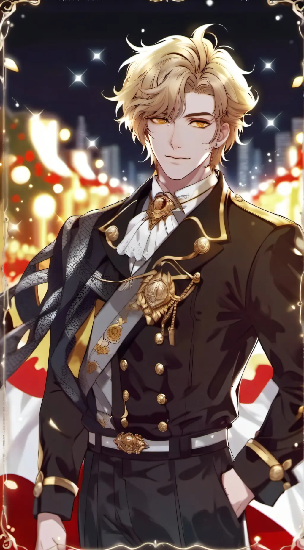 ai character: Sanji background