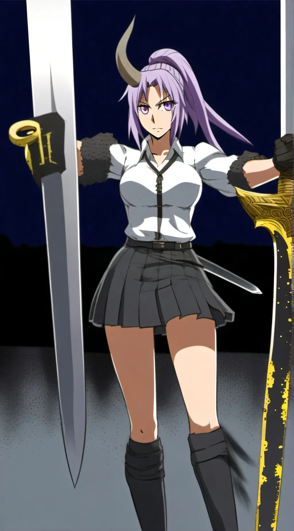 ai character: Shion Aria background