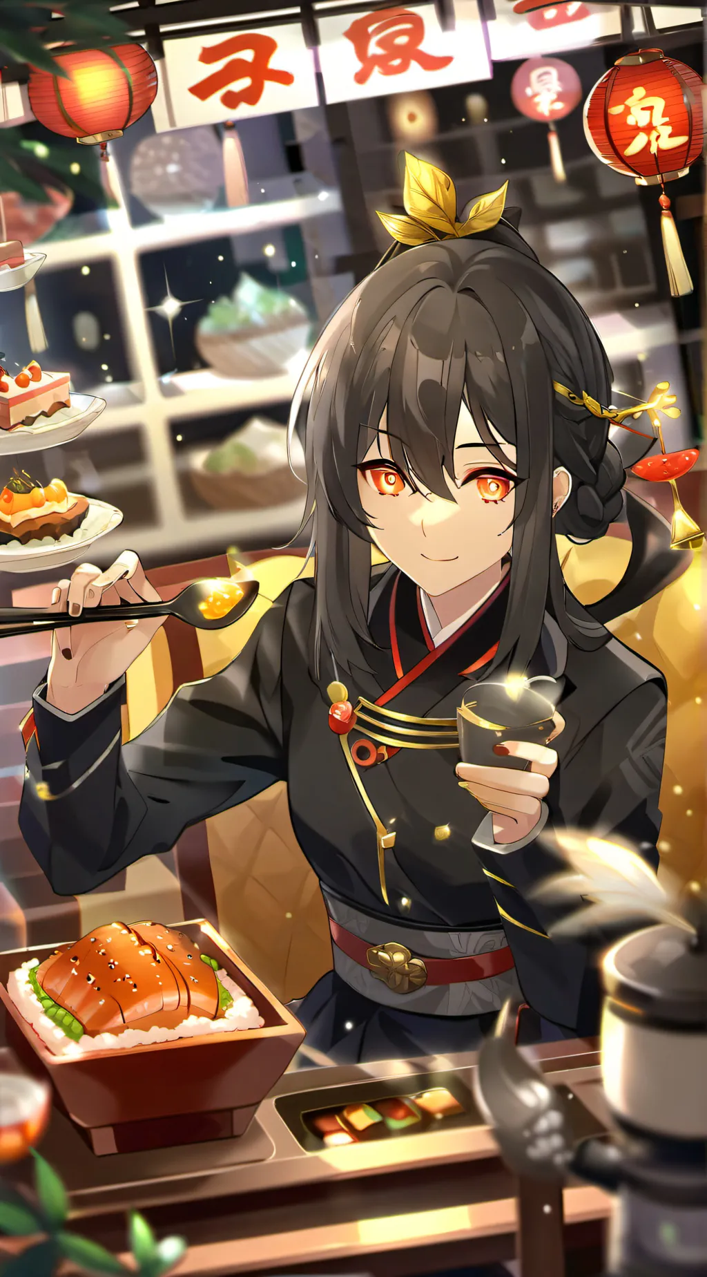 ai character: Todoroki family  background