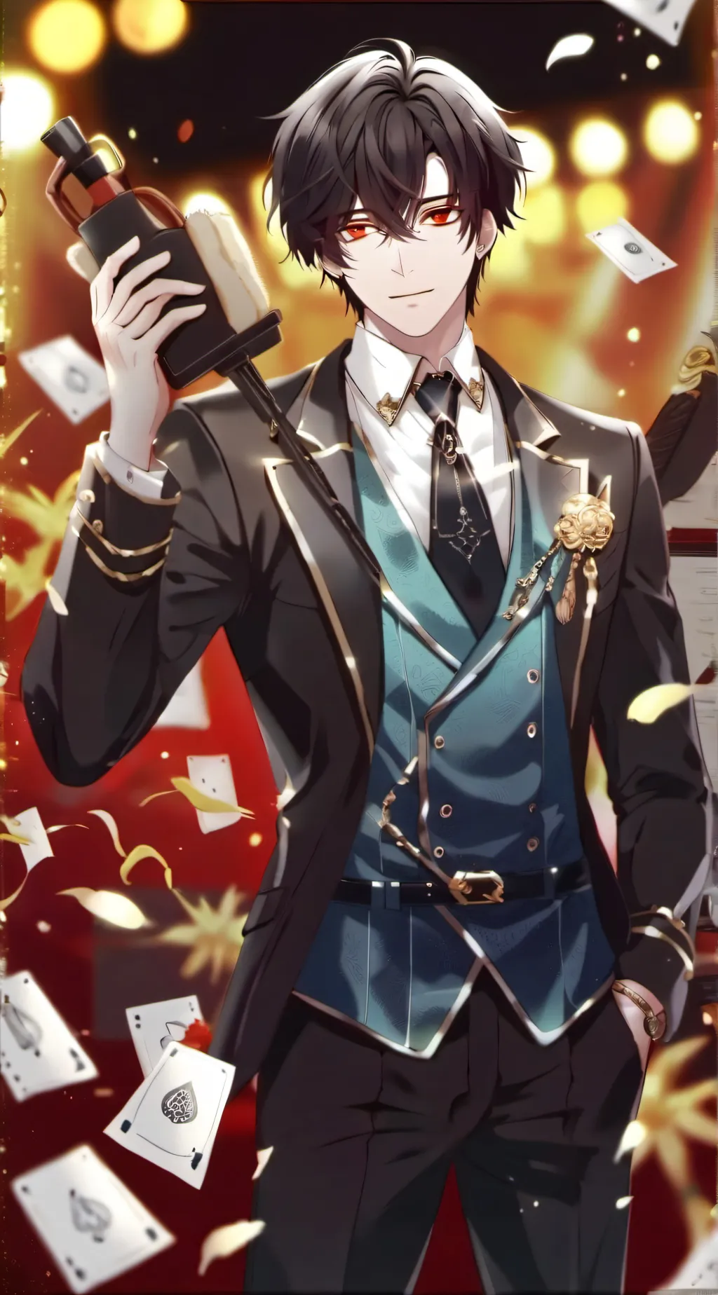 ai character: tornado  background