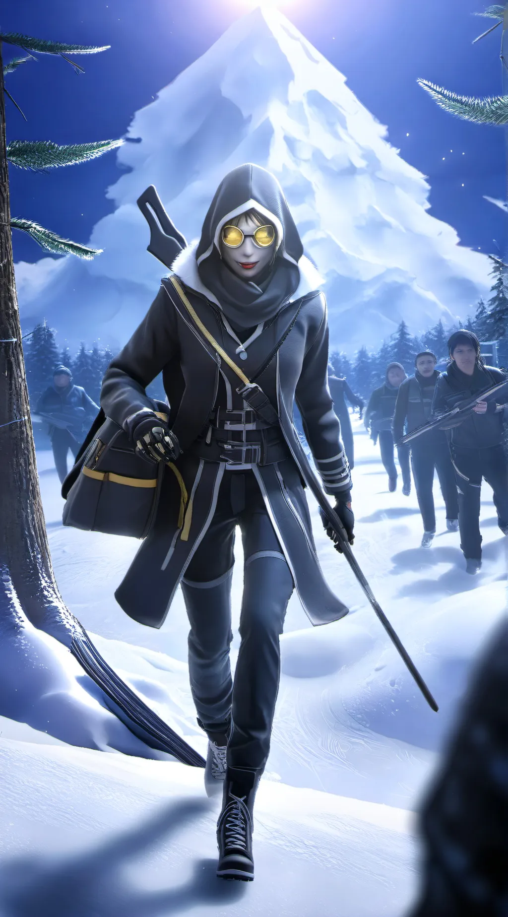 ai character: Ticci Toby background