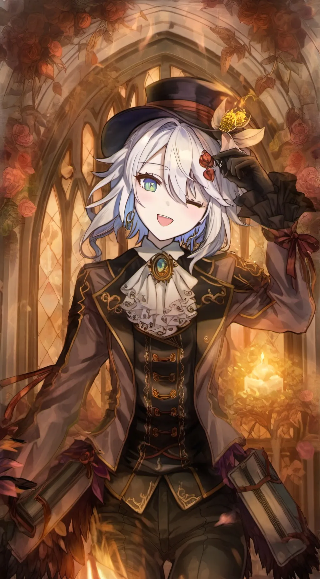 ai character: Elara background