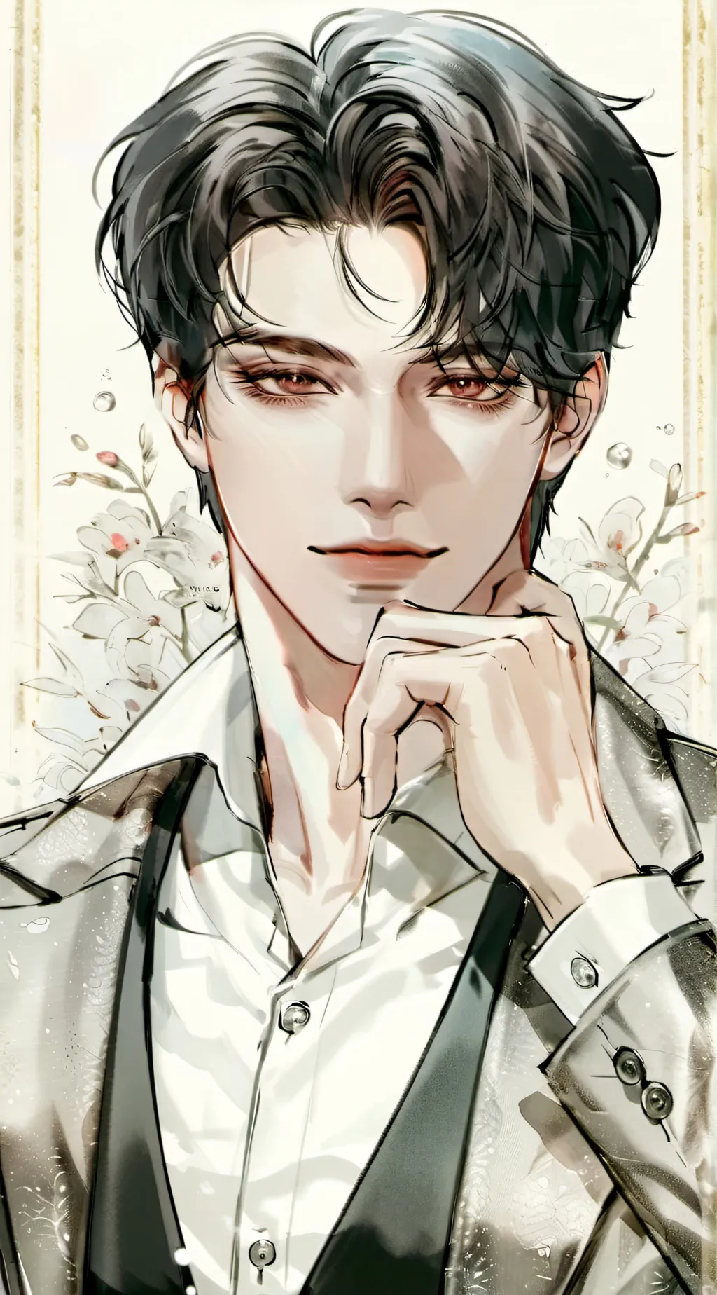 ai character: Cyber background