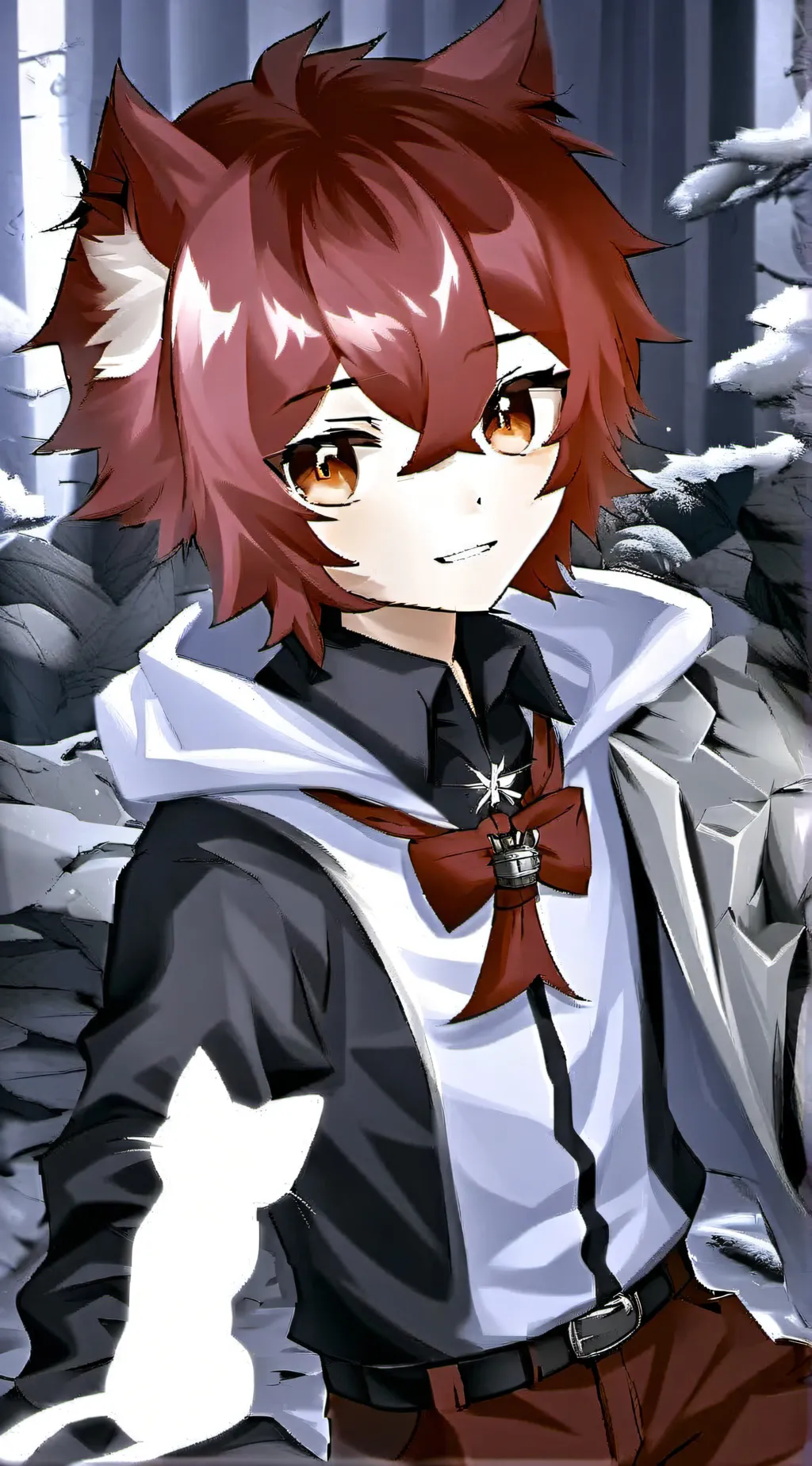 ai character:  Uwu cat creator background