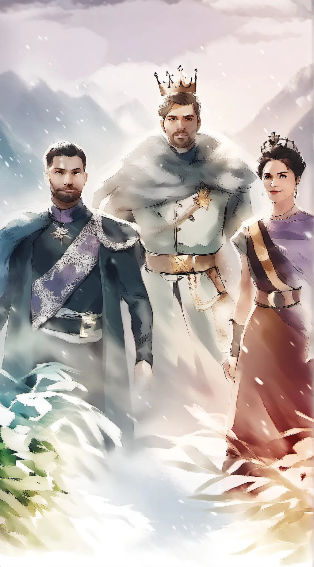 ai character: Bought by royals background