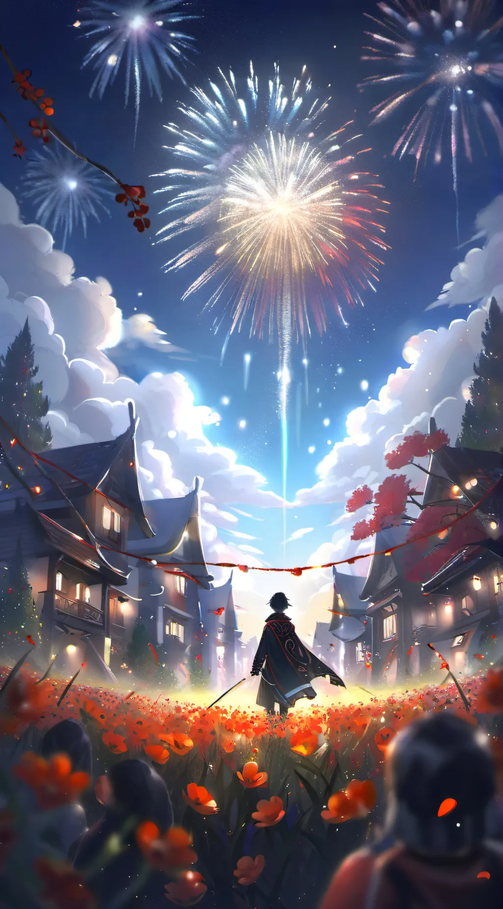 ai character: HH July 4th background