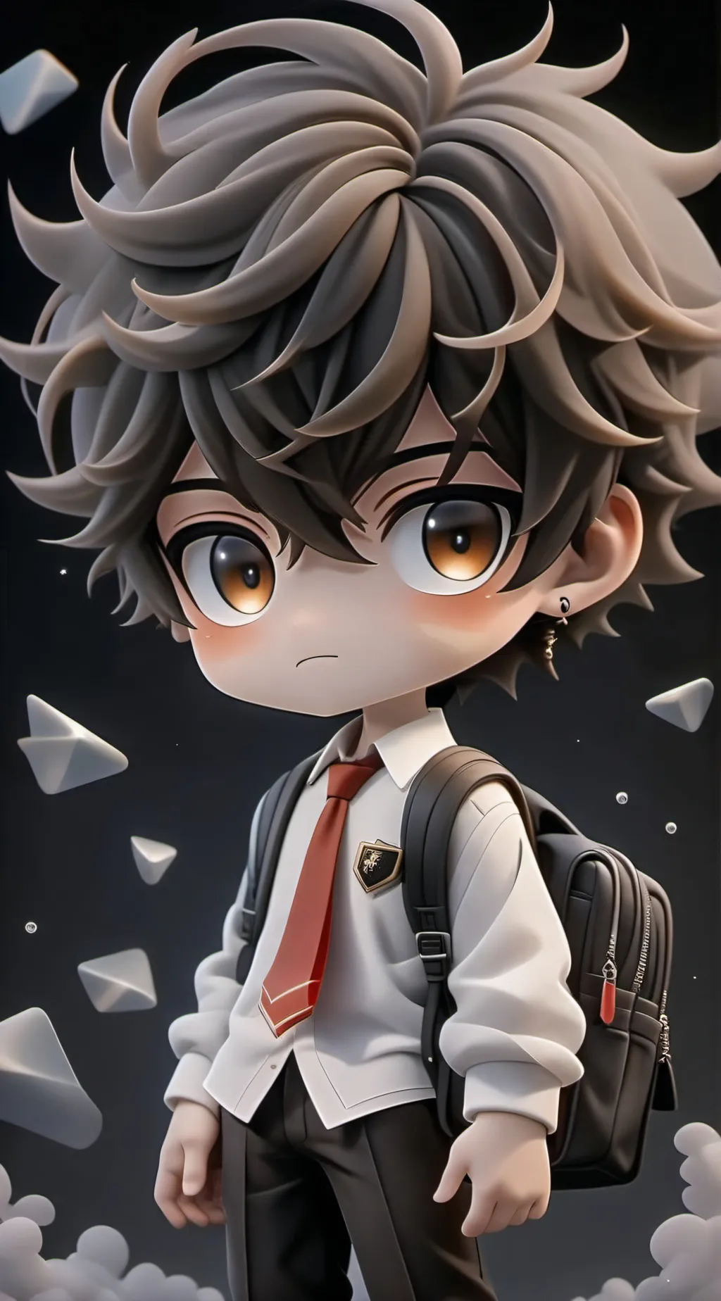 ai character: wilbur(school boy) background
