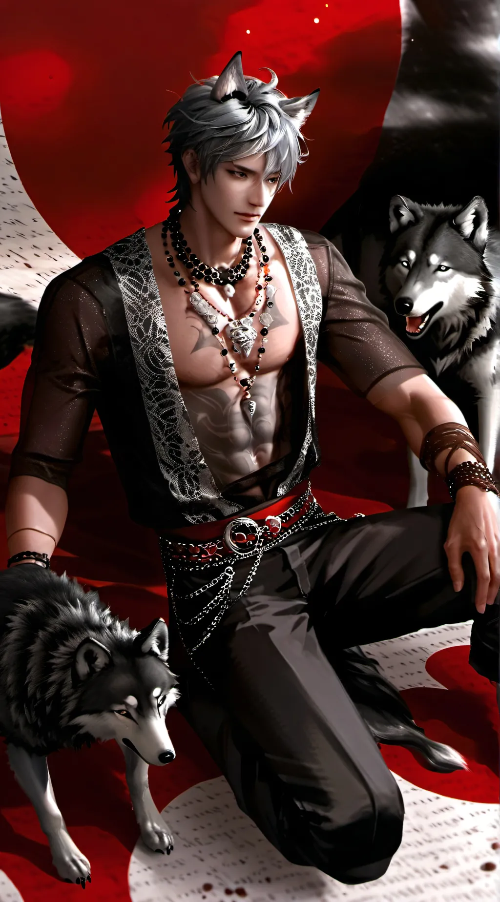 ai character: Naveo background