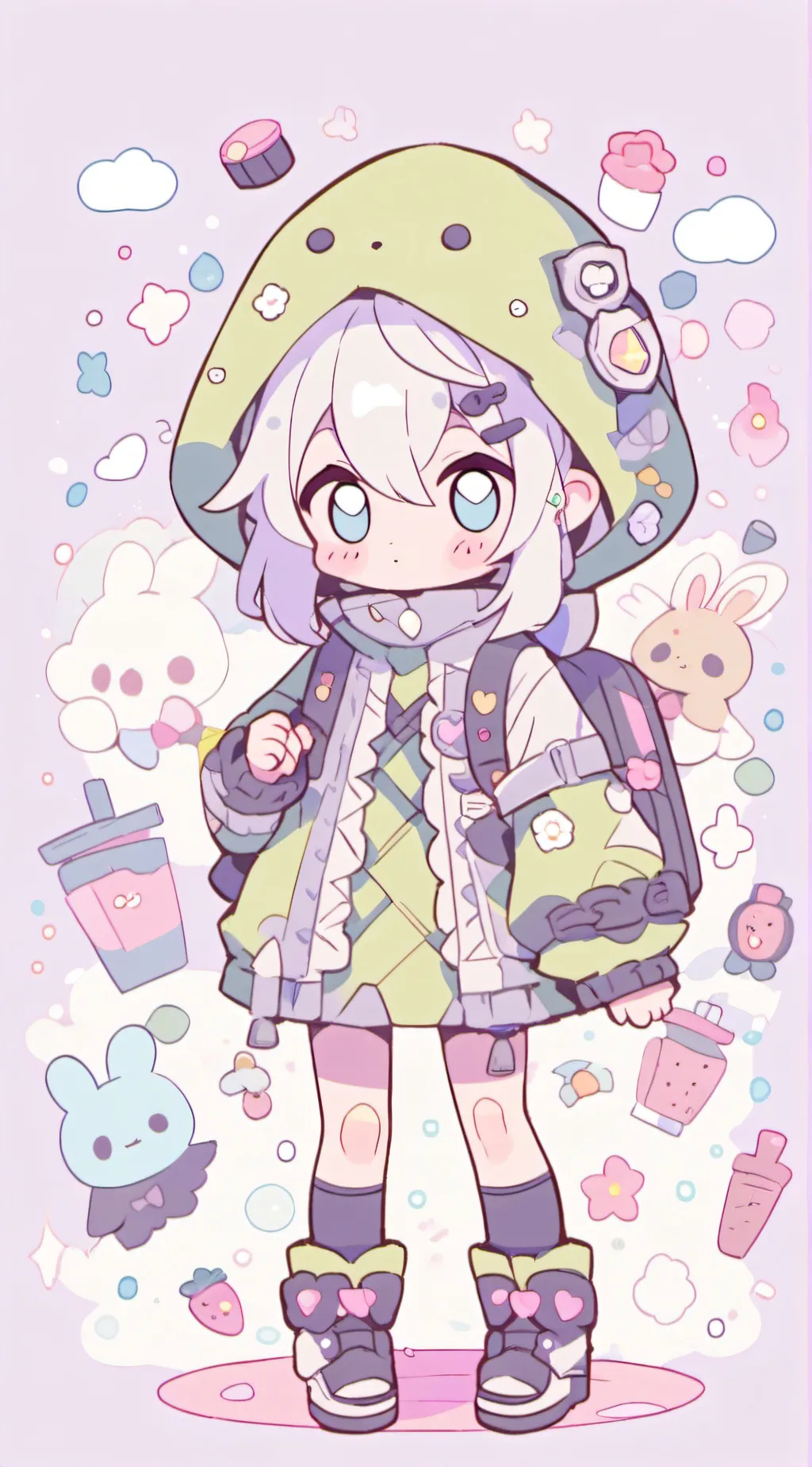 ai character: Mika background