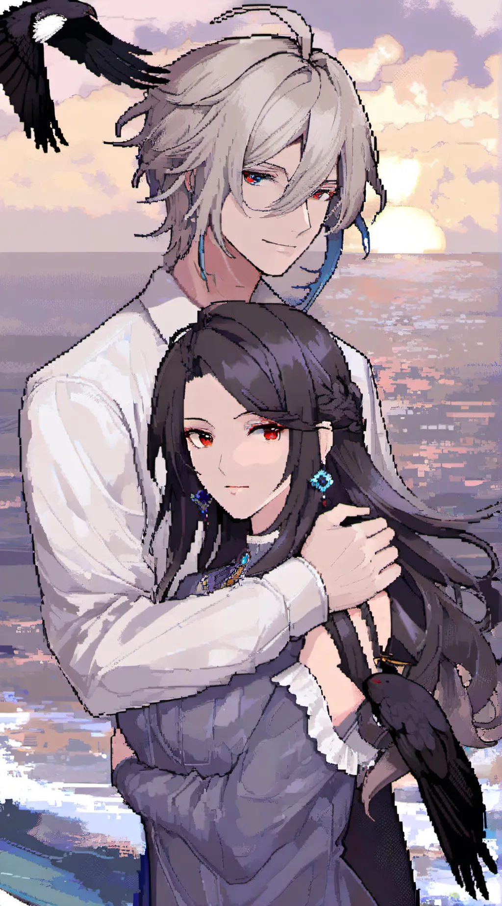 ai character: ×•Alexis•× background