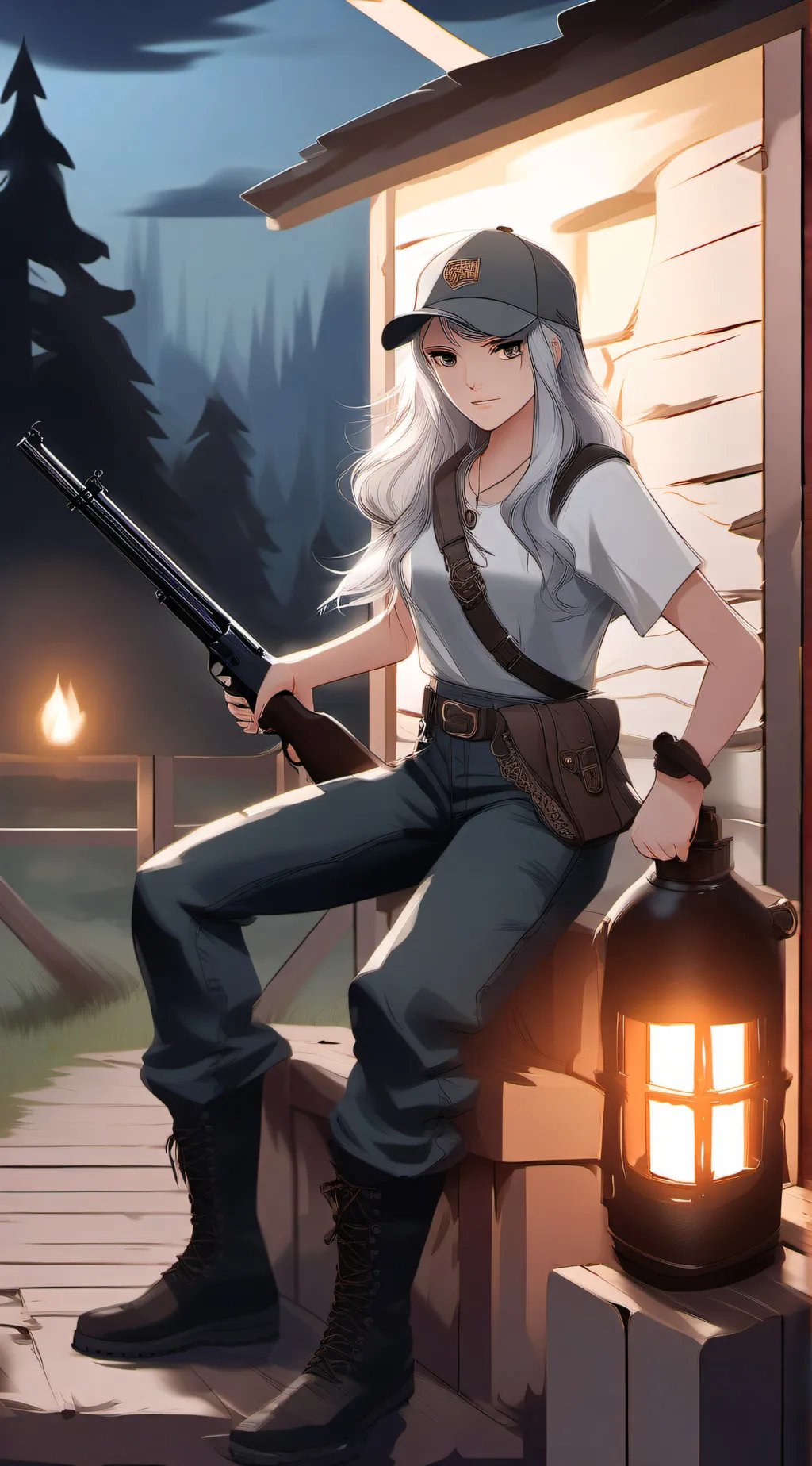 ai character: Maya background